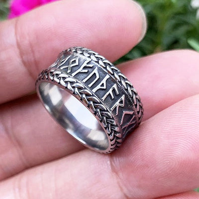 Runic Ring - Stainless Steel