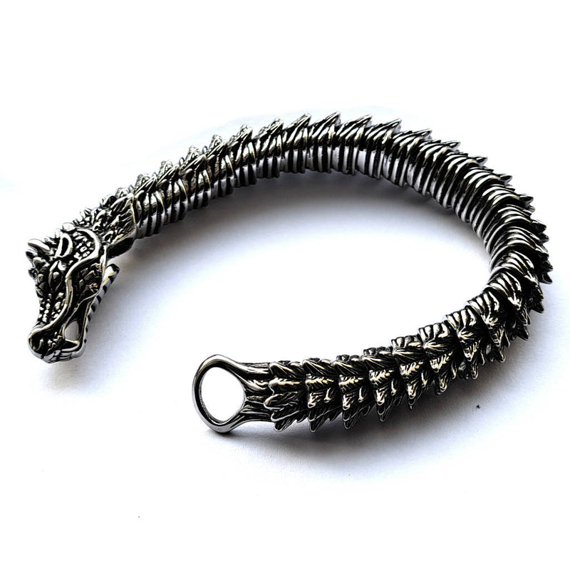 Dragon Bracelet - Stainless Steel - 1198