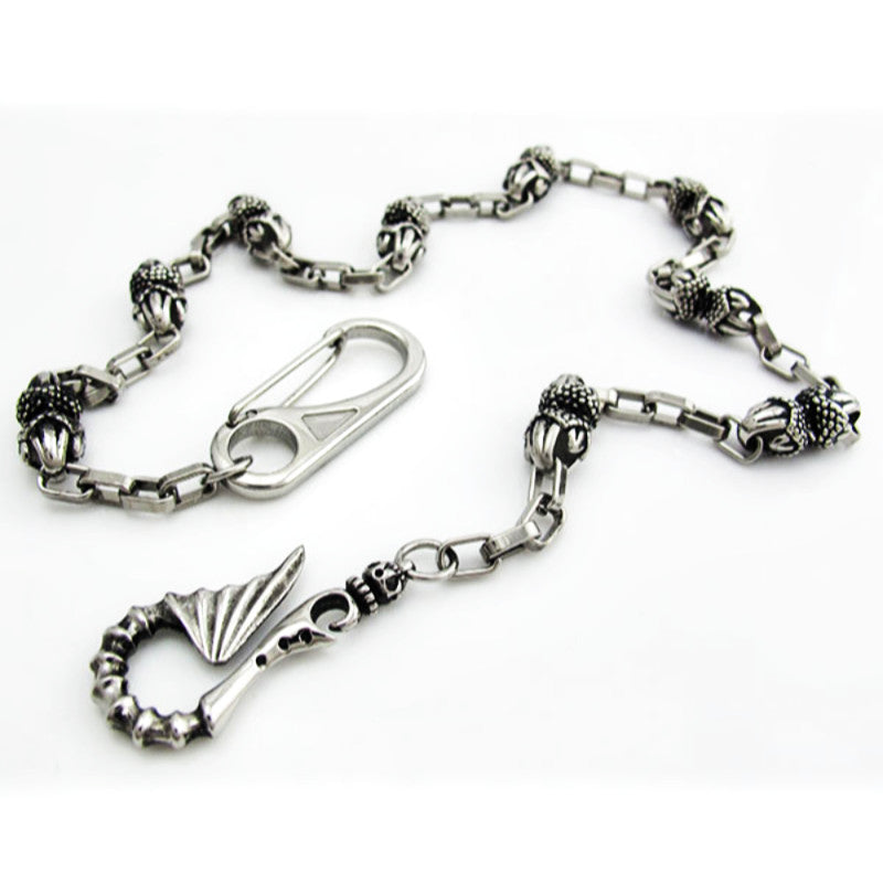 Dragon Claw Wallet Chain - Stainless Steel