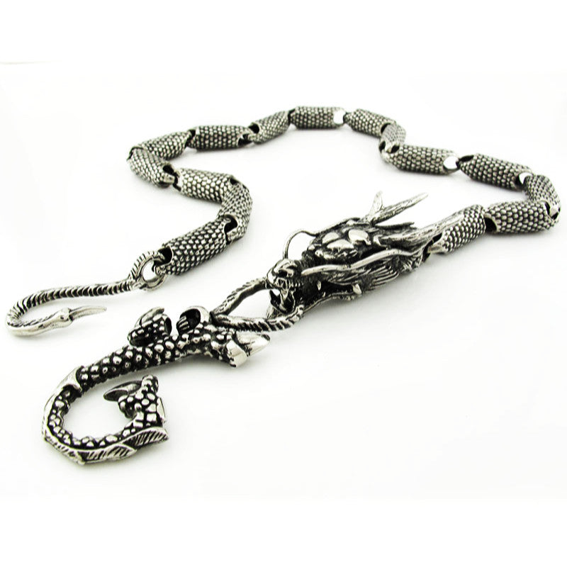 Dragon Wallet Chain - Stainless Steel