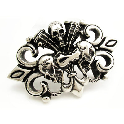 Eagle Biker Belt Buckle - Stainless Steel - 370035