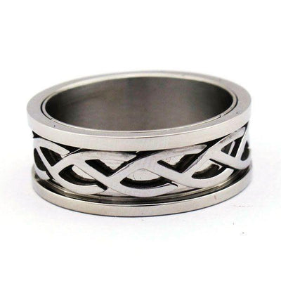 Celtic Knot Ring - Stainless Steel - 280113