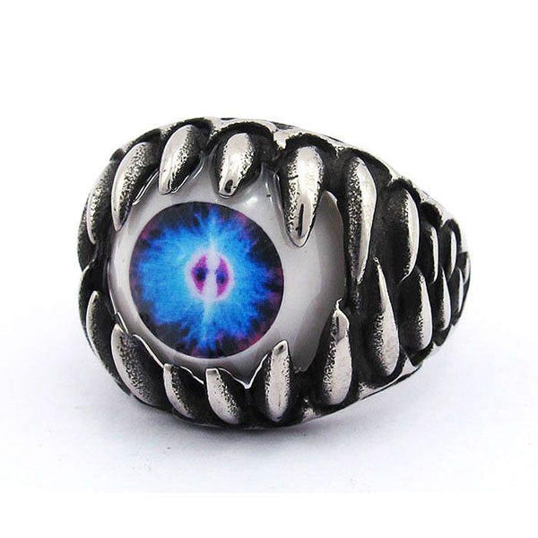 Eyeball Ring in Jaws - Stainless Steel - 370506