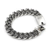 Heavy Skulls Bracelet - Stainless Steel - 105-0014