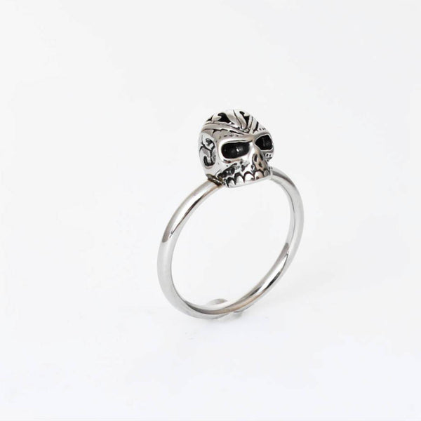 Ladies Skull Ring - Stainless Steel - 0037
