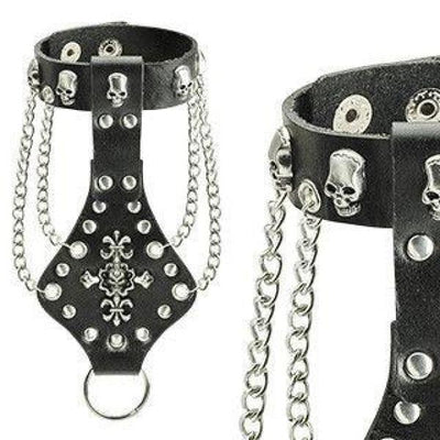Leather Slave Bracelet - 0090