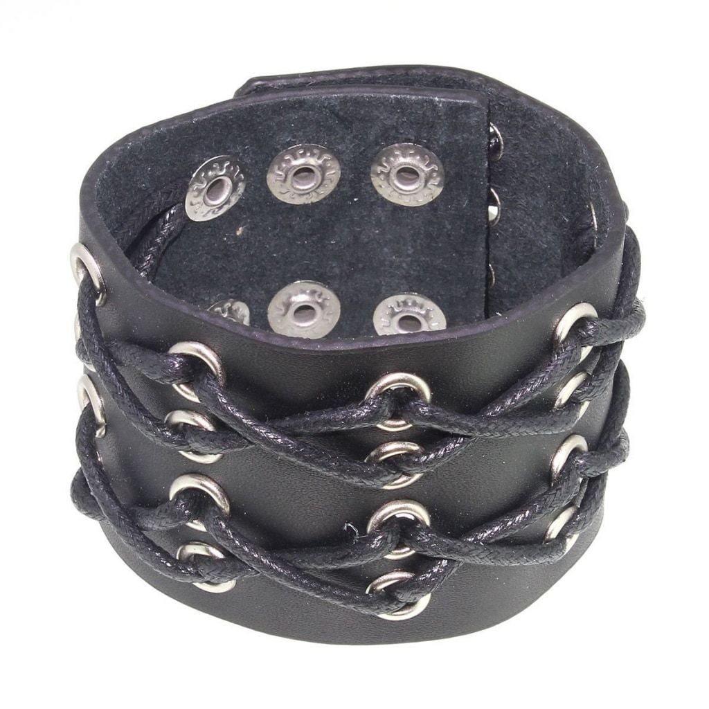 6 Row Leather Bracelet main image 1