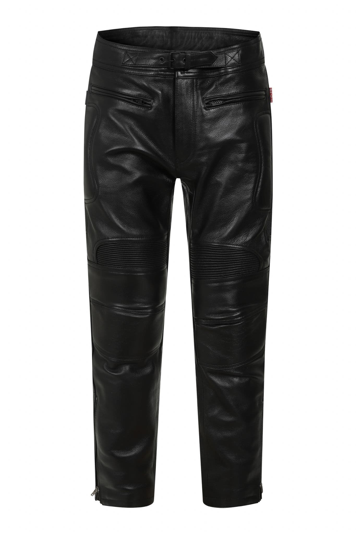 Limo Leather Motorbike Trousers - CE Armoured