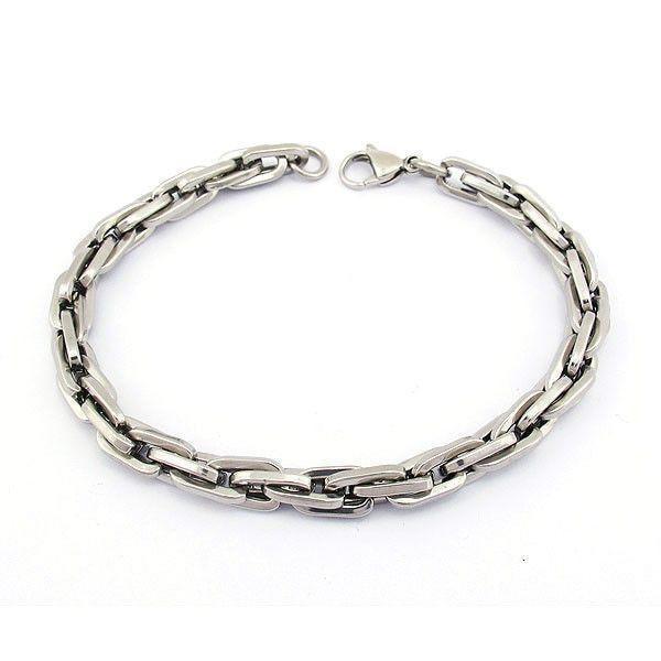 Mens Stainless Steel Link Bracelet - KJB150174