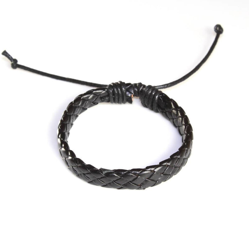 PU Leather Cord Bracelet - Various Colours