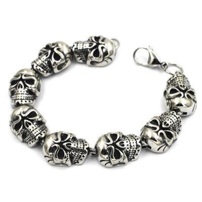Skull bracelet - Stainless Steel - 0003