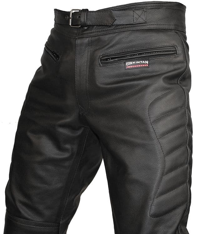 Spa Leather Motorbike Trousers - CE Armoured