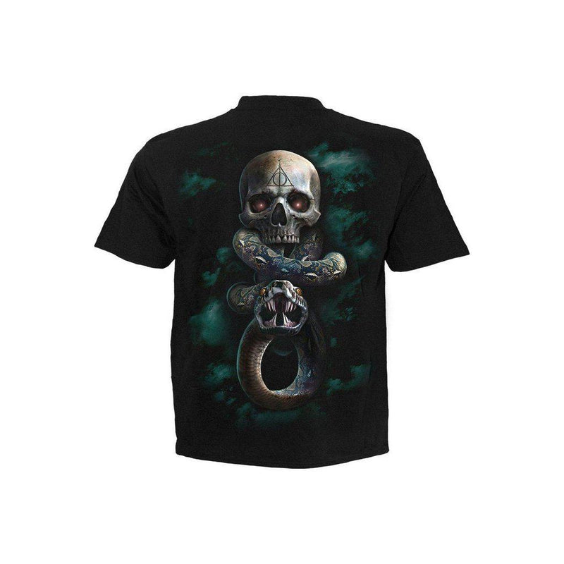 Spiral Dark Mark - Harry Potter T-Shirt Black