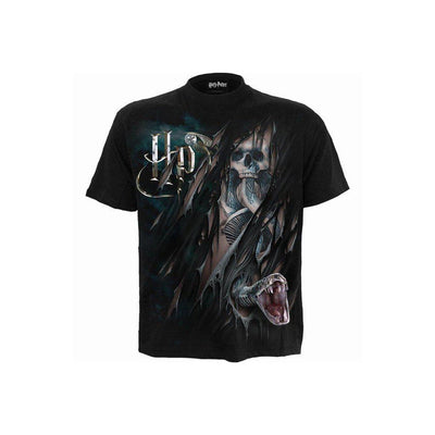 Spiral Dark Mark - Harry Potter T-Shirt Black