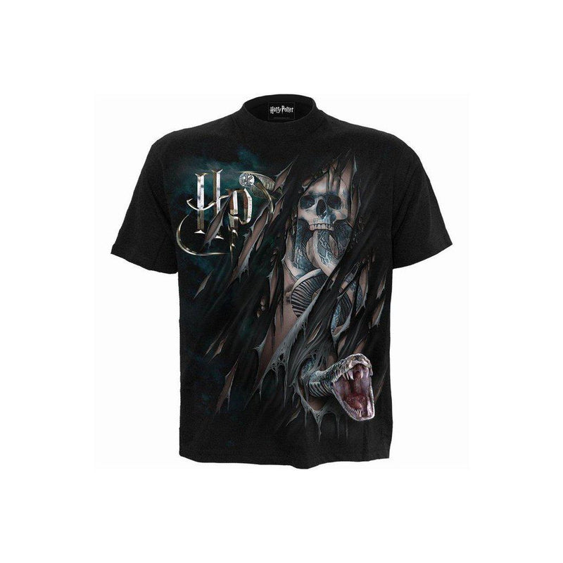 Spiral Dark Mark - Harry Potter T-Shirt Black