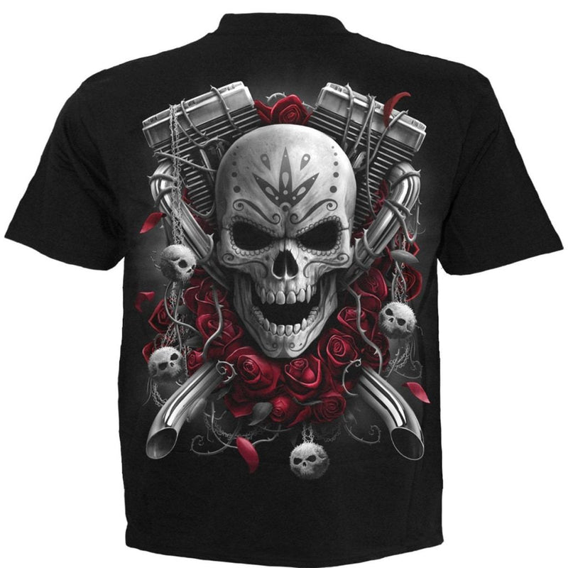 Spiral Dotd Bikers - T-Shirt Black