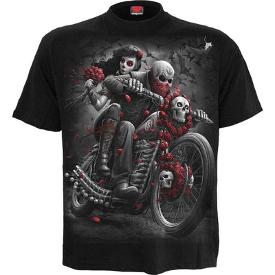 Spiral Dotd Bikers - T-Shirt Black