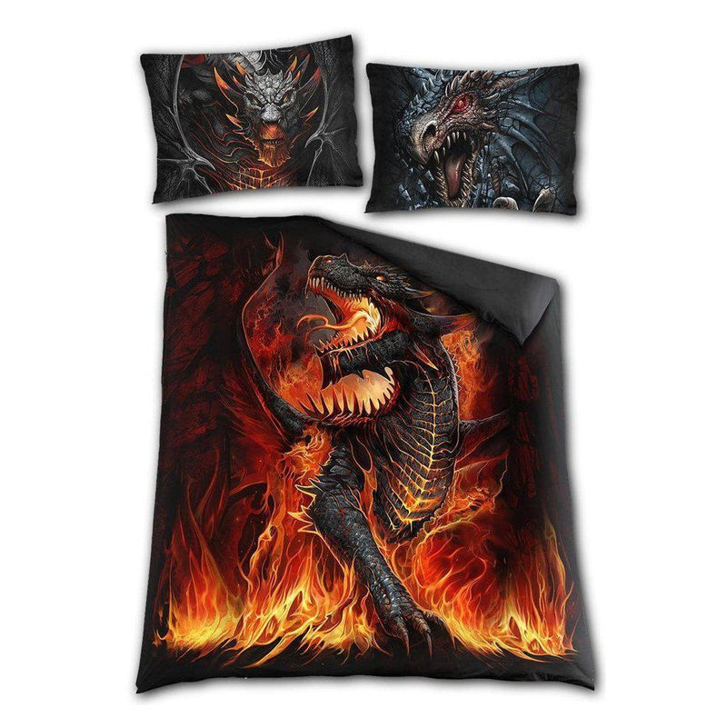 Spiral Draconis - Double Duvet Cover + UK And EU Pillow case