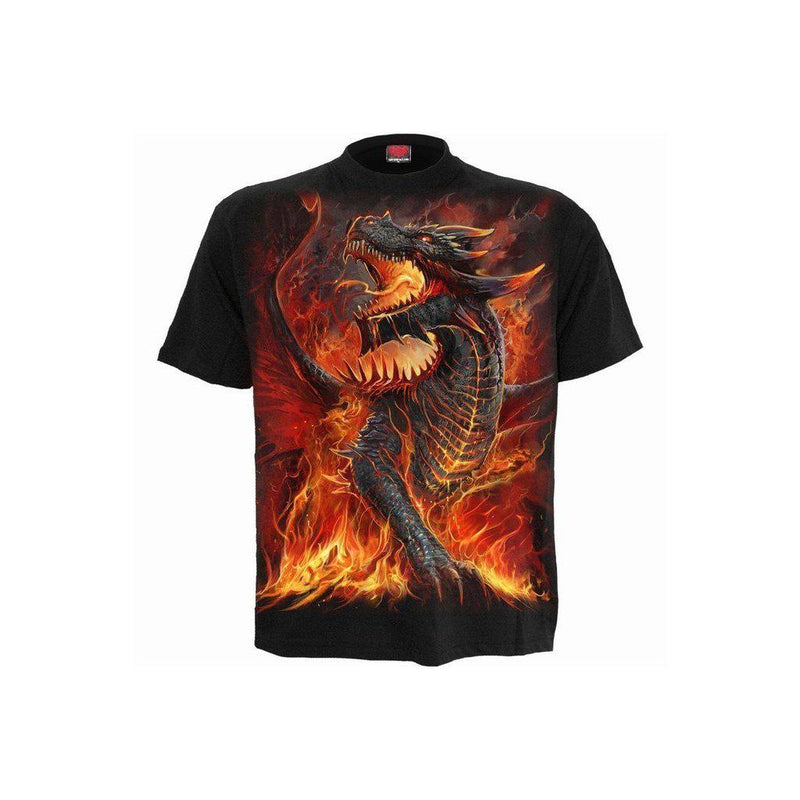 Spiral Draconis - Kids T-Shirt Black