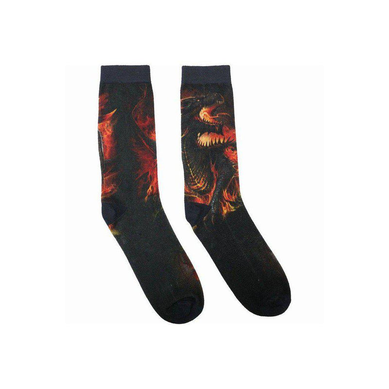 Spiral Draconis - Unisex Printed Socks