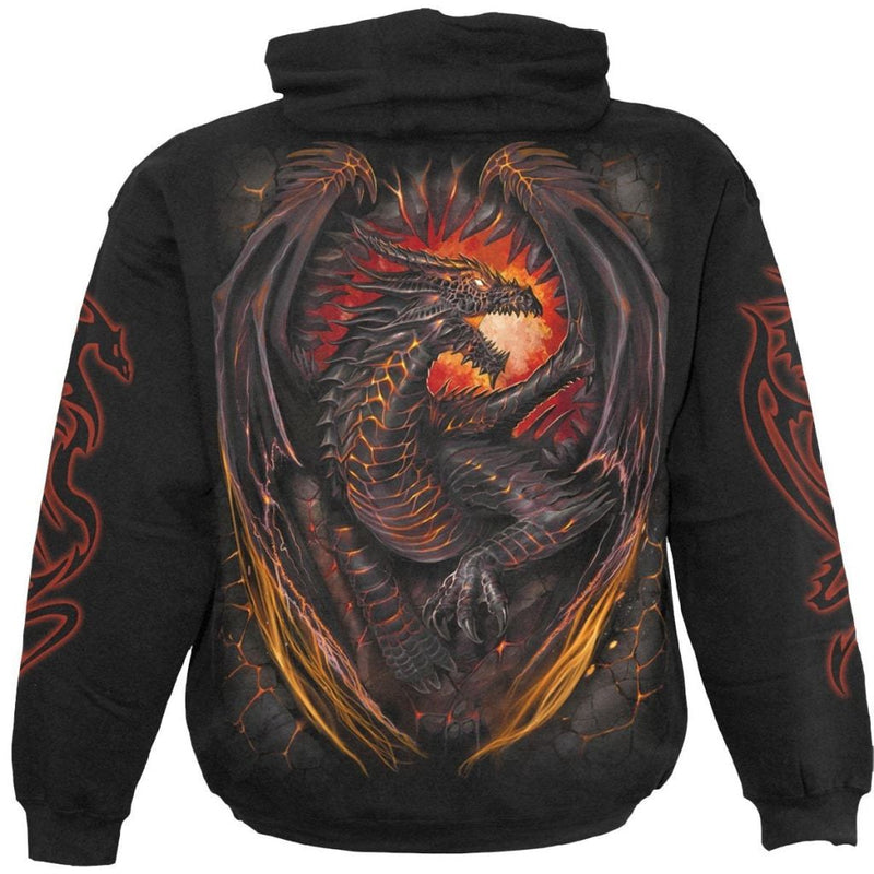Spiral Dragon Furnace - Hoody Black