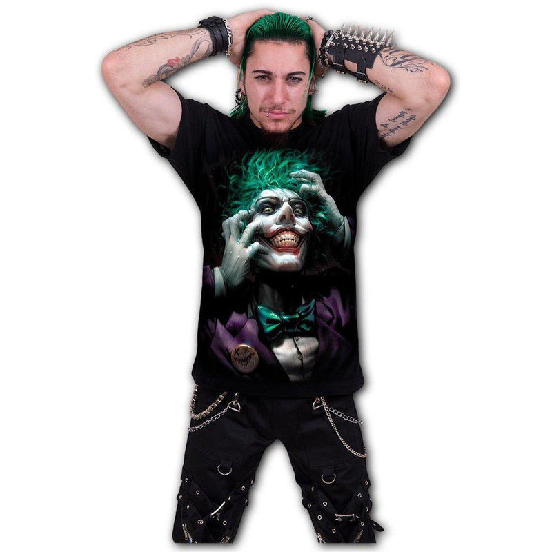 Spiral Joker Freak - T-Shirt Black
