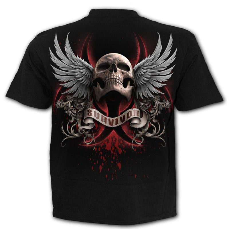 Spiral Lockdown - T-Shirt Black