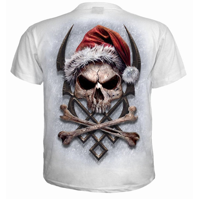 Spiral Rock Santa - T-Shirt White