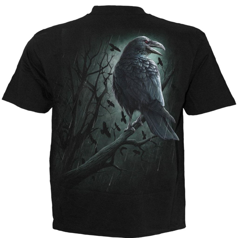 Spiral Shadow Raven - T-Shirt Black