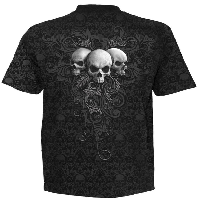 Spiral Skull Scroll - Scroll Impression T-Shirt