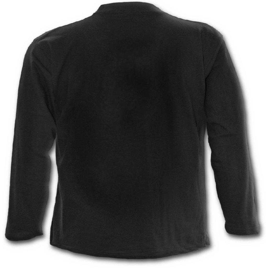 Spiral Urban Fashion - Longsleeve T-Shirt Black