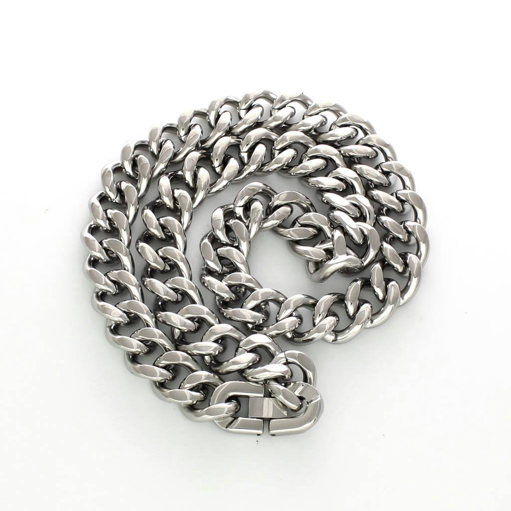 Stainless Steel 15mm Chain Necklace