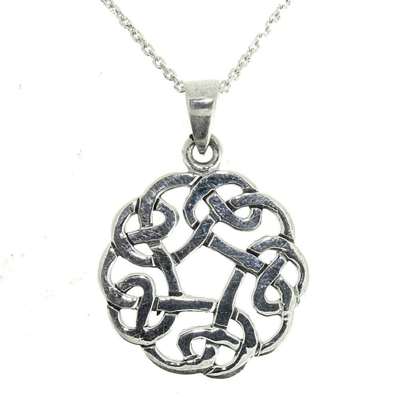 Sterling Silver Celtic Knotwork Pendant